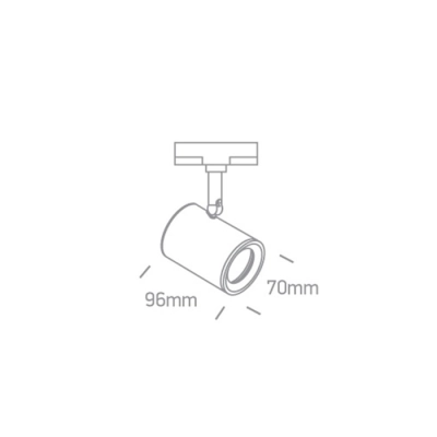 lafabryka.pl Reflektor The GU10 Track Spots 65520T/B ONE LIGHT