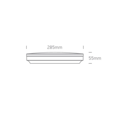 lafabryka.pl Plafon The LED Slim Plafo Range 62022A/W/W ONE LIGHT
