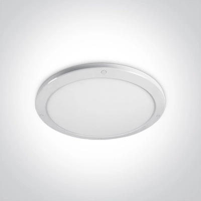 lafabryka.pl Plafon The Ultra Slim LED Panel Plafo Aluminium + PC 62038F/W/C ONE LIGHT 4000K 45cm