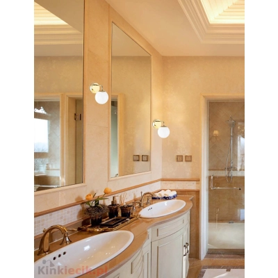 lafabryka Kinkiet Bao parette gold IP 44 ORLICKI