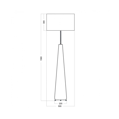 lafabryka.pl Lampa podłogowa BERLIN RED L233311318 4concepts