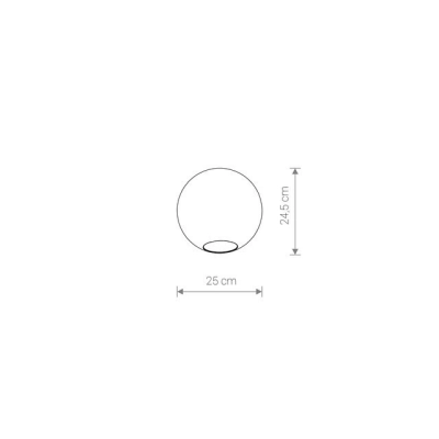 lafabryka.pl Klosz CAMELEON SPHERE L 8528
