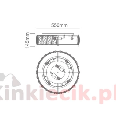 lafabryka Plafon Intero gold PL ORLICKI