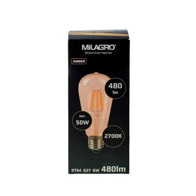 lafabryka.pl ŻARÓWKA FILAMENTOWA 8W G120 E27 ML547 Milagro