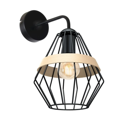 lafabryka Kinkiet CLIFF BLACK 1xE27 MLP5523 MILAGRO