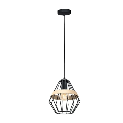 lafabryka Lampa wisząca CLIFF BLACK 1xE27 MLP5524 MILAGRO