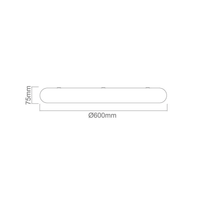lafabryka Plafon Piatto cromo 60 ORLICKI