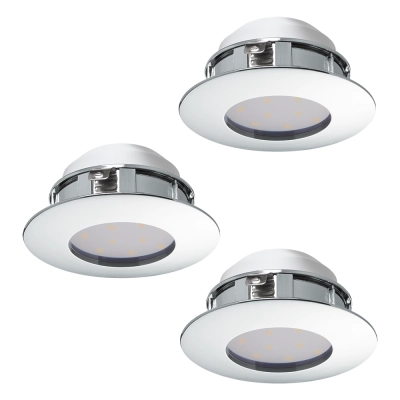 lafabryka.pl Zestaw- 3 oprawy wpuszczane PINEDA 95822 IP44