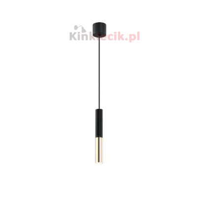 lafabryka lampa wisząca Slimi S nero/gold ORLICKI