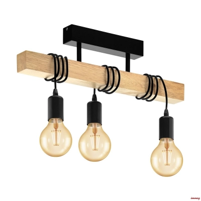 lafabryka.pl Plafon TOWNSHEND black 32915 ---wysyłka 24h----