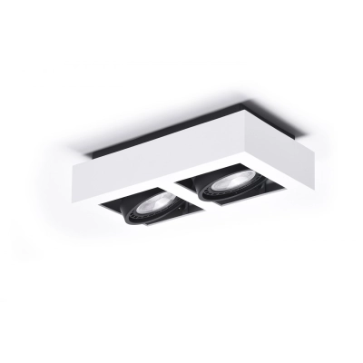 lafabryka.pl  Plafon Nikea 2 ES111 (white/black) AZ4439 AZZARDO