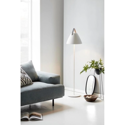 lafabryka.pl Lampa podłogowa Strap DFTP Nordlux- biała 46234001