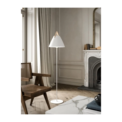 lafabryka.pl Lampa podłogowa Strap DFTP Nordlux- biała 46234001