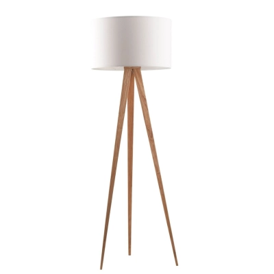 Lampa podłogowa TRIPOD WOOD AZ3013+AZ3014 white
