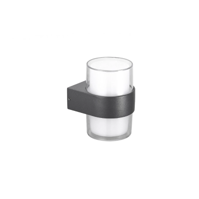 lafabryka.pl Kinkiet Lars Round Wall 4000K (dark grey) AZ4505 AZZARDO
