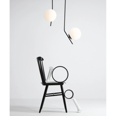 lafabryka.pl Lampa wisząca GALLIA LONG BLACK 1095PL_G1_L ALDEX