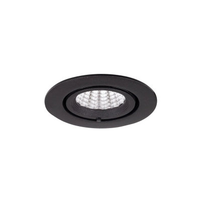 Oprawa Wpustowa Rubio 10W Czarna H0133 MaxLight
