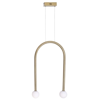 Lampa Wisząca Enigma Złota P0514 MAXLIGHT