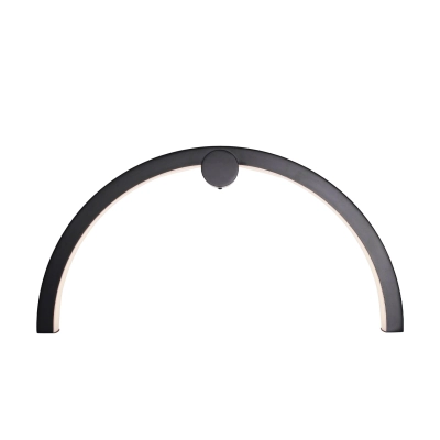 Kinkiet Trio Arc Matt Black Ip44 W0334 MAXLIGHT