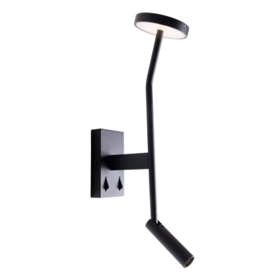 Kinkiet Ibiza Czarny W0349 MaxLight
