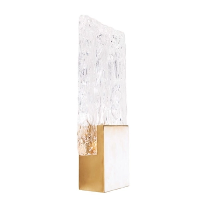 Kinkiet Vetro Brushed Gold W0360 MaxLight