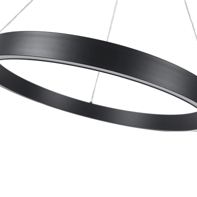 Lampa wisząca czarna MIDWAY Triangle LP-033/1P S BK LIGHT PRESTIGE