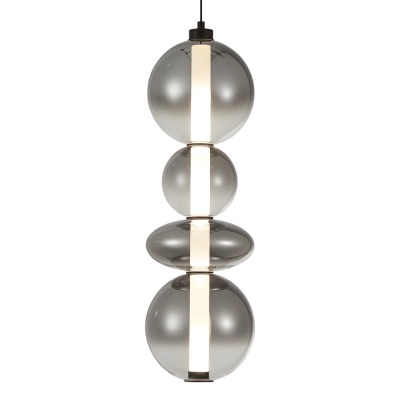 Lampa wisząca DAPHNE SMOKED 36W ML0347 MILAGRO