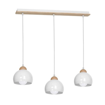 Lampa wisząca DAMA WHITE 3xE27 MLP6450 MILAGRO