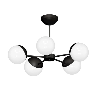 Żyrandol SFERA BLACK 5xE14 MLP8866 MILAGRO