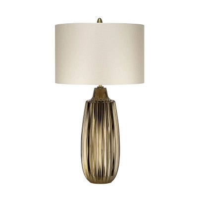 lafabryka.pl Duża lampa stołowa Newham – 1 źródło światła NEWHAM-TL-L Elstead Lighting