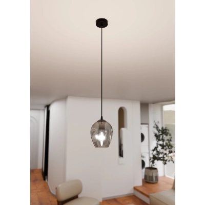 Lampa wisząca  ISTAR 1 BL GRAFIT 680/1 EMIBIG