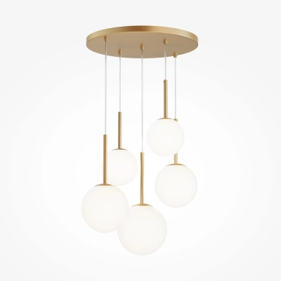 lafabryka.pl Lampa wisząca Basic form MOD321PL-05G Maytoni