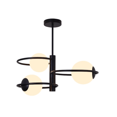 Plafon Dorado ring czarna 3x E14 LP-002/3C ring BK Light Prestige
