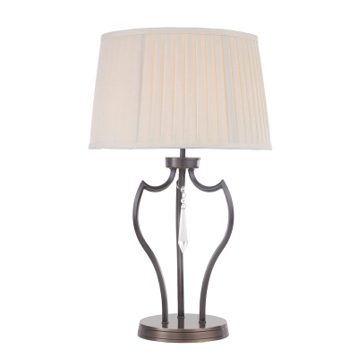 lafabryka.pl Lampa stołowa Pimlico – 1 źródło światła – Ciemny brąz PM-TL-DB Elstead Lighting