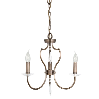 lafabryka.pl Żyrandol Pimlico – 3 źródła światła – Ciemny brąz PM3-DB Elstead Lighting