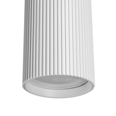 Kinkiet ryflowany Esla S1004 biały GU10 1657DL DOMENO LIGHTING