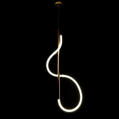 Lampa Led wężyk 21,5W DL-I08 + Pilot VERA 607DL DOMENO LIGHTING
