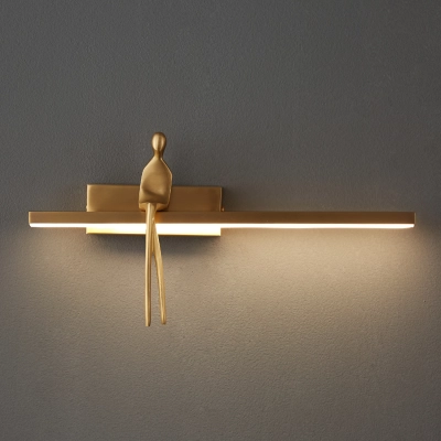 Lampa ścienna AMICI złota 31 cm ST-B3578 gold Step into design