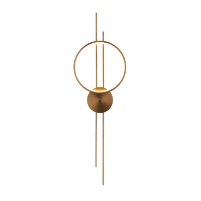 Lampa ścienna ECLIPTICA LED złota 100 cm ST-DL8532 Step into design