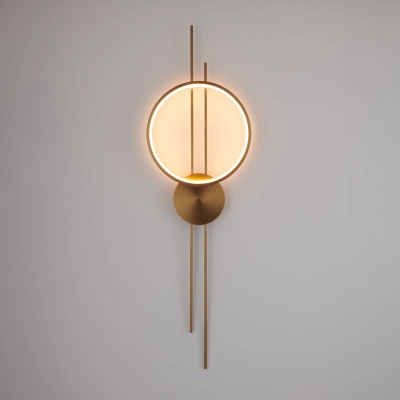 Lampa ścienna ECLIPTICA LED złota 100 cm ST-DL8532 Step into design
