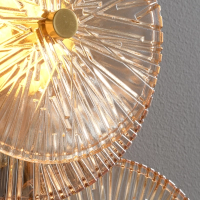 Lampa ścienna LUXIO-4 LED bursztynowa 32 cm ST-3315-4 copper Step into Design