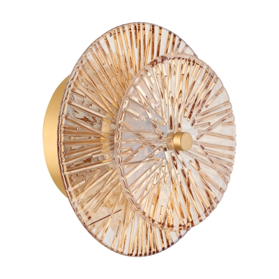 Lampa ścienna LUXIO LED bursztynowa 20 cm ST-3315-2 copper Step into Design