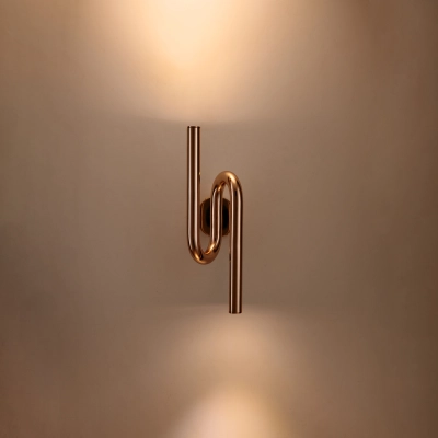 Lampa ścienna MYK LED miedziana 42 cm DB4062 Step into Design