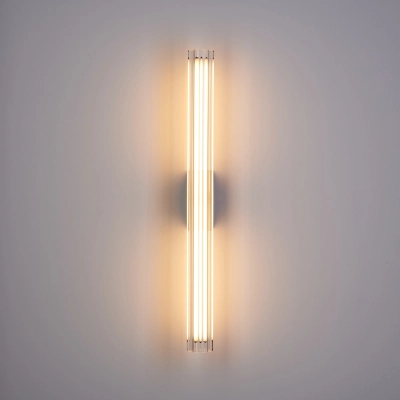 Lampa ścienna VERTI 40 cm -LED, transparentna tuba ST-HC-D14-H400 Step into design