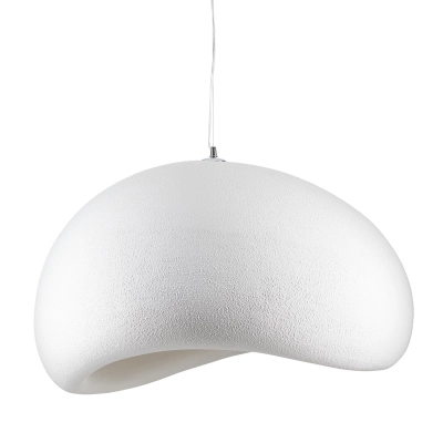 Lampa wisząca STONE 80 cm - biała DN426-800 Step into design