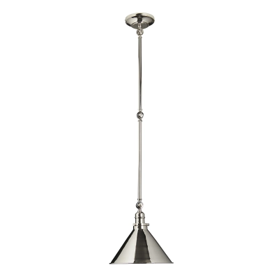 lafabryka.pl Lampa sufitowa/ścienna Provence – 1 źródło światła – Polerowany nikiel PV-GWP-PN Elstead Lighting