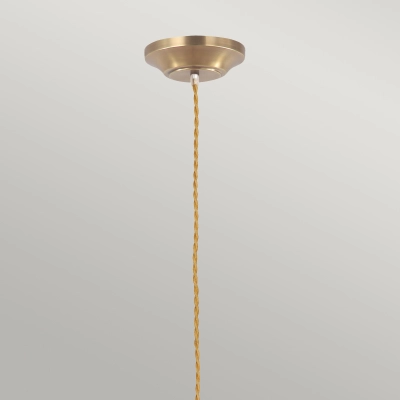 Lampa wisząca Provence – 1 źródło światła – Stary mosiądz PV-SP-AB Elstead Lighting