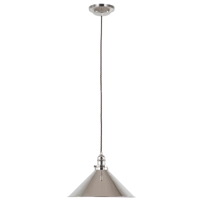 lafabryka.pl Lampa wisząca Provence – 1 źródło światła – Polerowany nikiel PV-SP-PN Elstead Lighting