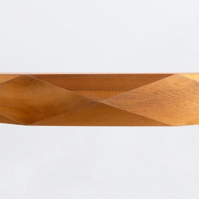 Lampa wisząca LED Angular QN-ANGULAR-RING-LED-80-TEAK Elstead Lighting