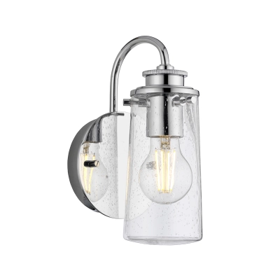 lafabryka.pl Kinkiet Braelyn – 1 źródło światła – Polerowany chrom QN-BRAELYN1-PC Elstead Lighting